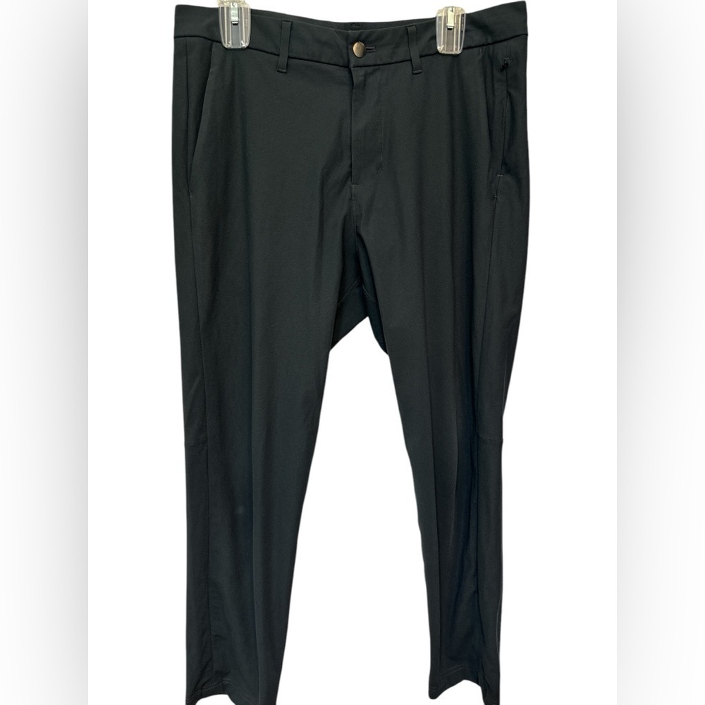 Lululemon mens Gray ABC Classic Fit 5 pockets Warpestreme Pants
